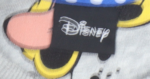 Disney Girls Grey Mickey Mouse Pullover Sweatshirt 6-7 Years