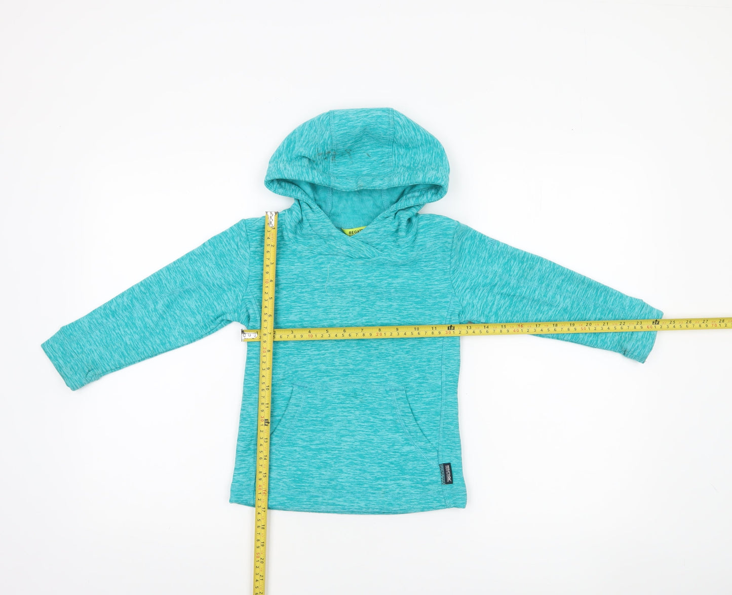 Regatta Boys Blue Pullover Hoodie 3-4 Years Polyester Outdoor Top