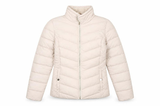 Miss Selfridge Petites Beige Puffer Jacket UK 8 Petite Women’s