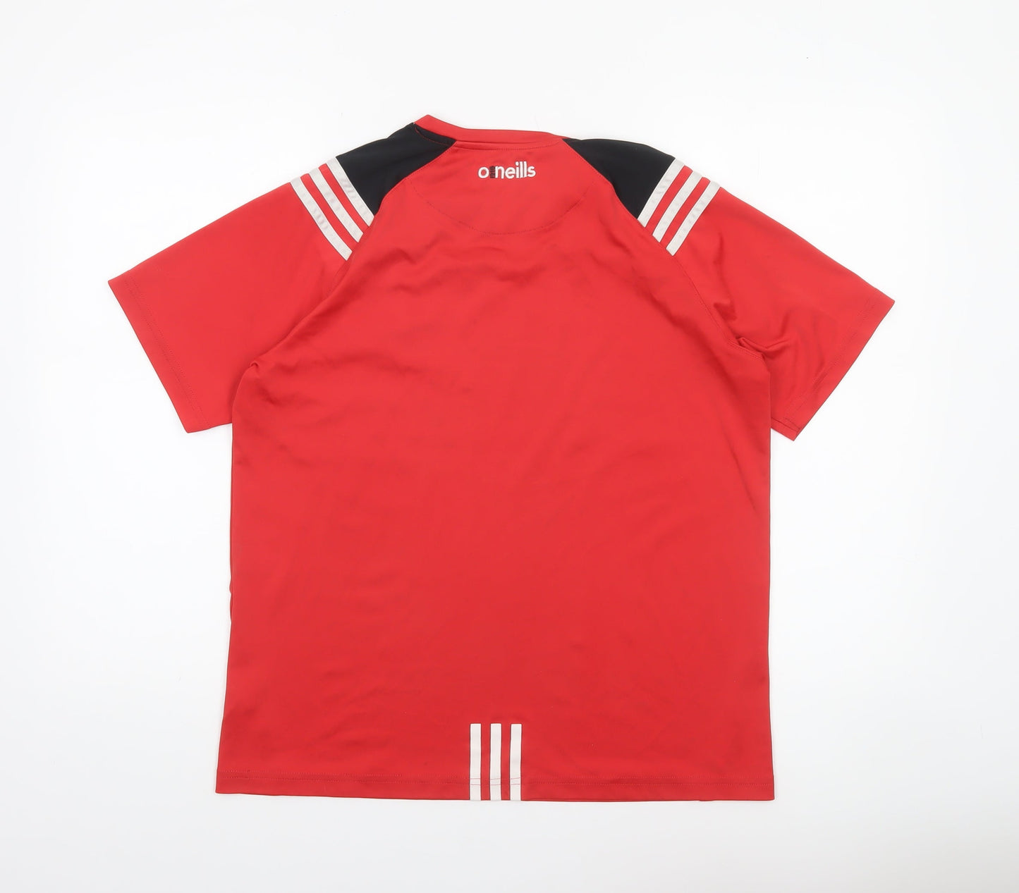 O’Neills Men's Red Shannon Rovers Gaels Jersey T-Shirt Size S