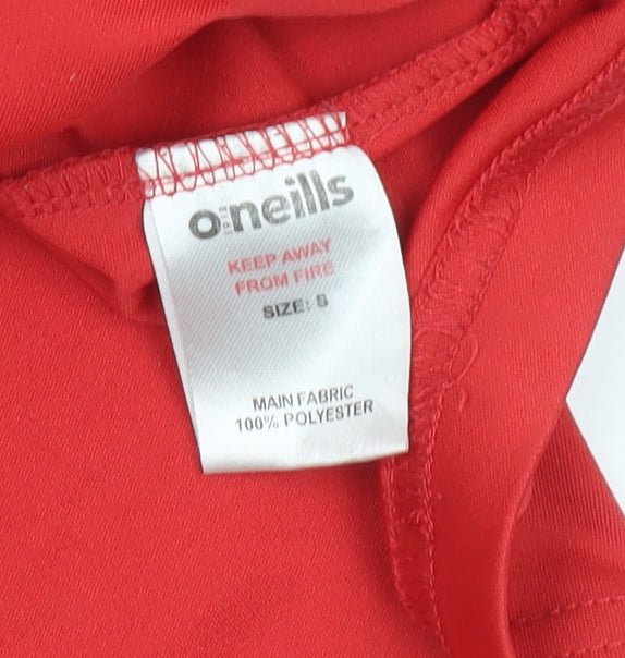O’Neills Men's Red Shannon Rovers Gaels Jersey T-Shirt Size S
