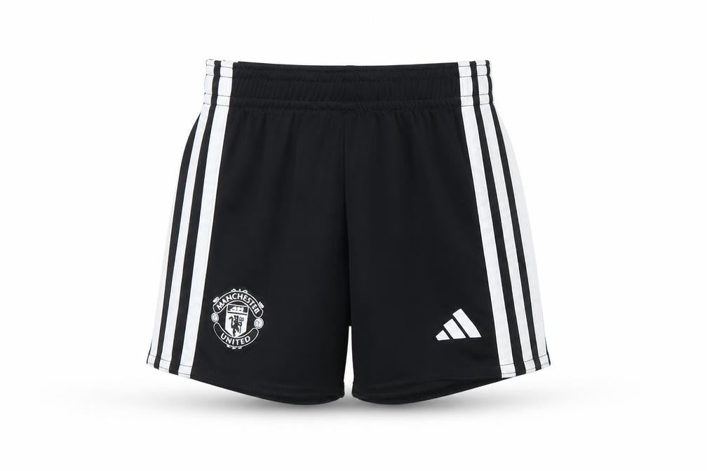 Adidas Manchester United Black 18-24M Baby Shorts Activewear Polyester