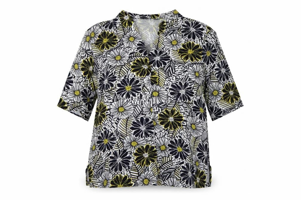 Bonmarché Women's Multicoloured Floral Tunic Blouse Size 18