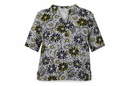 Bonmarché Women's Multicoloured Floral Tunic Blouse Size 18