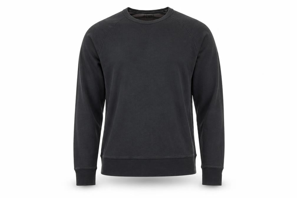 Gap Men Black Regular Fit Long Sleeve Cotton Blend Top Size S