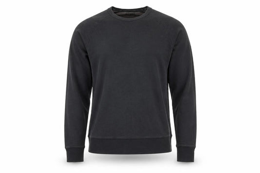 Gap Men Black Regular Fit Long Sleeve Cotton Blend Top Size S