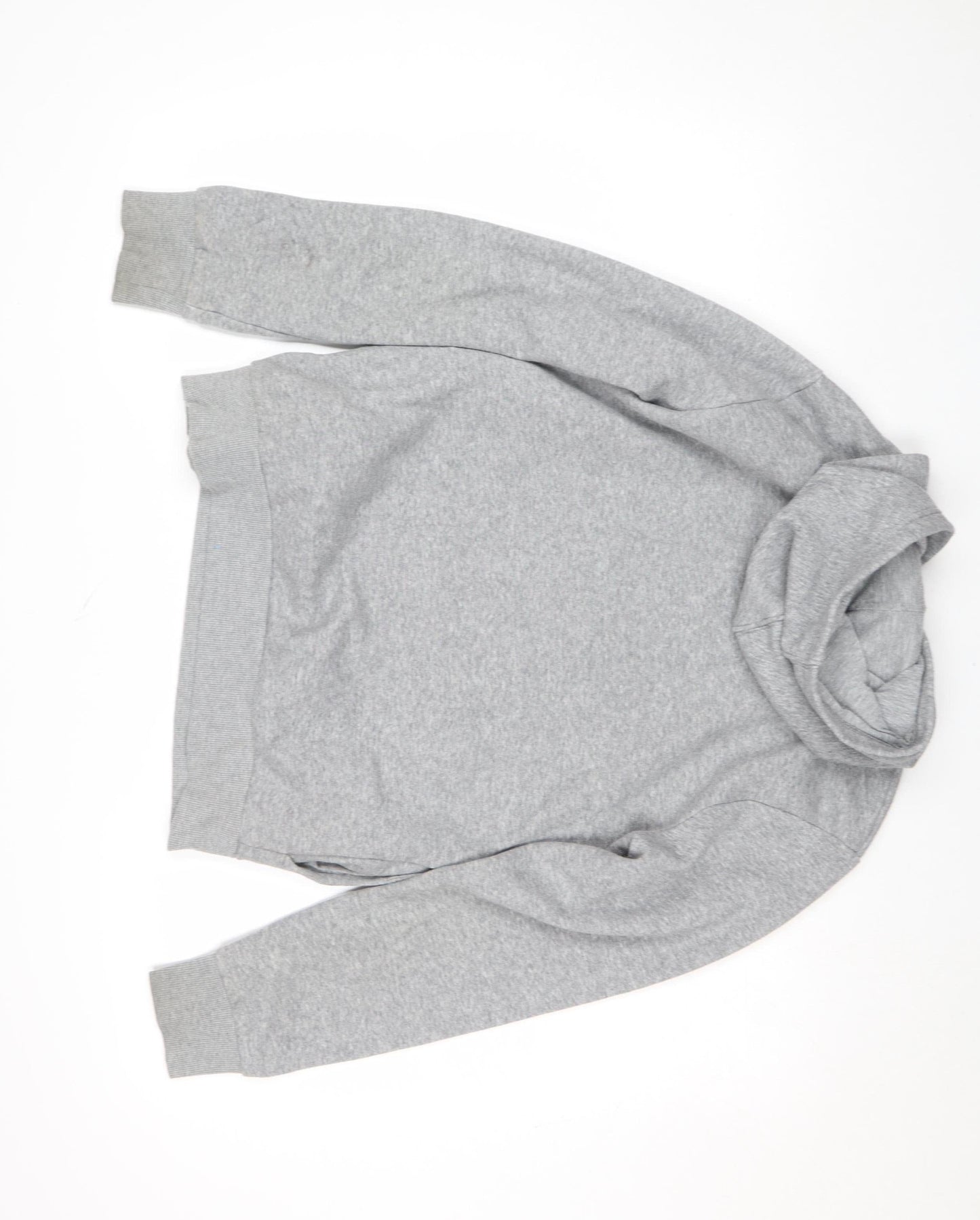 Converse Boys Grey XL Pullover Hoodie Graphic Print Fleece Sweatshirt