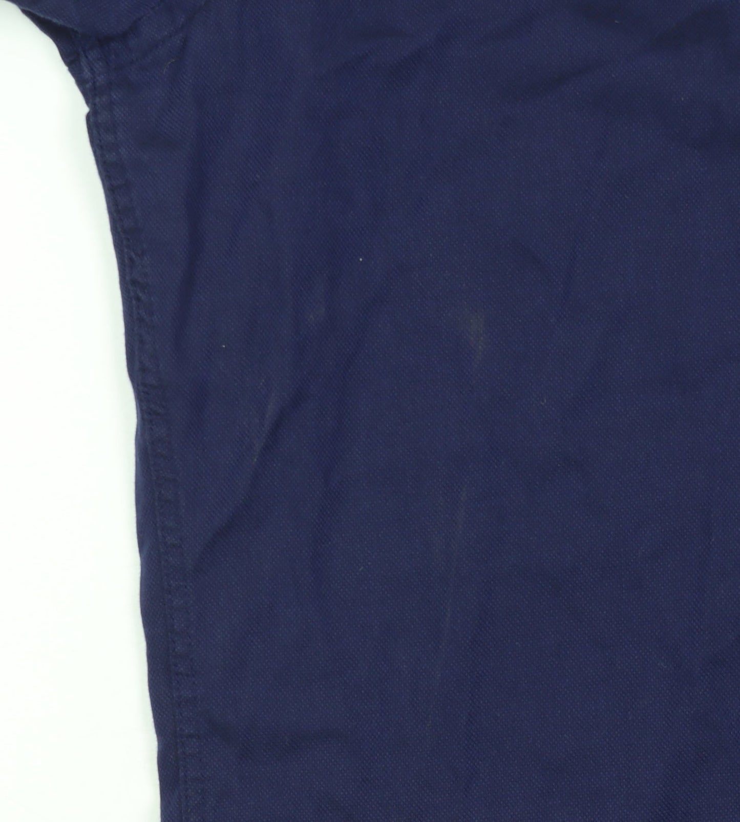 Duchamp London Men's Blue Tailored Fit Cotton Dress Shirt 15/38