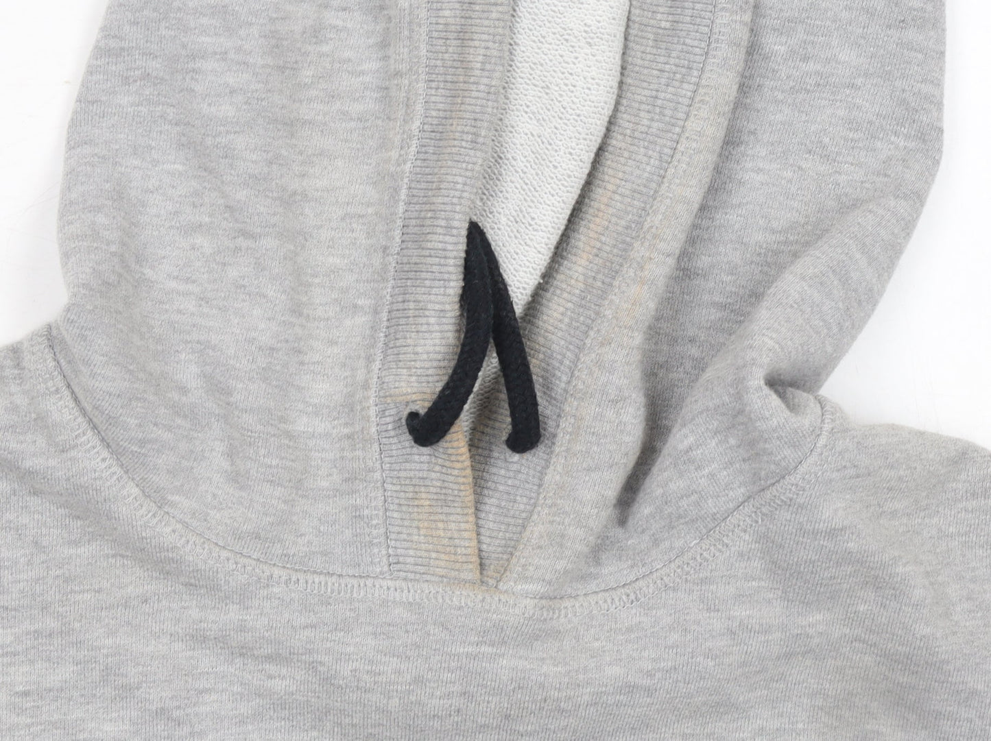 Ivy Park Women's Grey Pullover Hoodie Small Logo Cotton Blend
