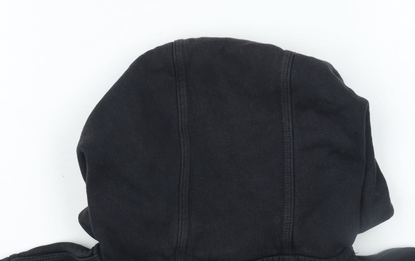 Nike Boys Black XL Pullover Hoodie with Logo and Kangaroo Pocket