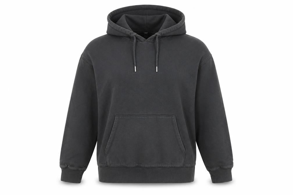 Next Women Black Pullover Hoodie Medium Cotton Blend Casual