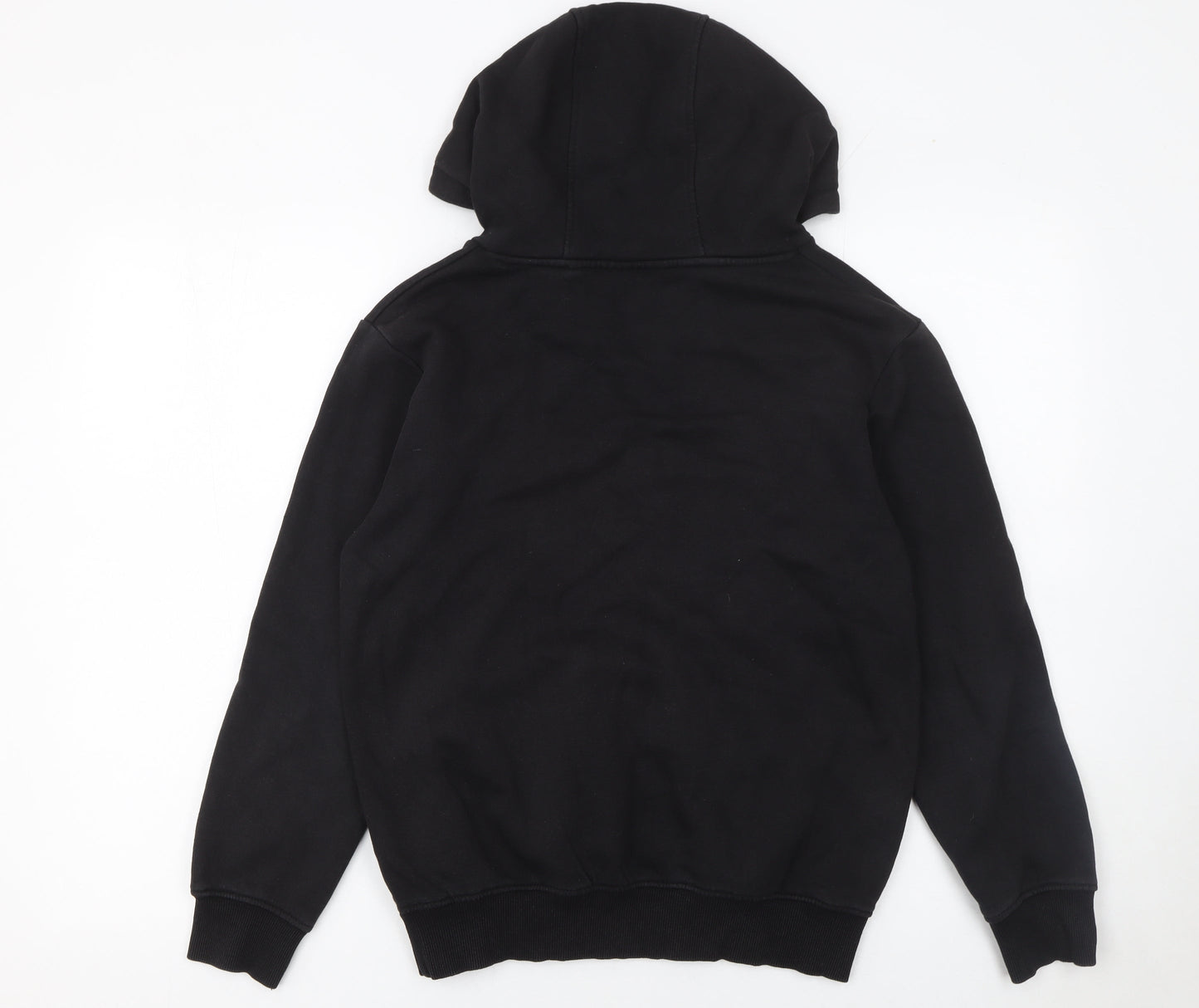 Sonneti Girls Black Pullover Hoodie 12-13 Years Fleece Graphic Logo Sweatshirt