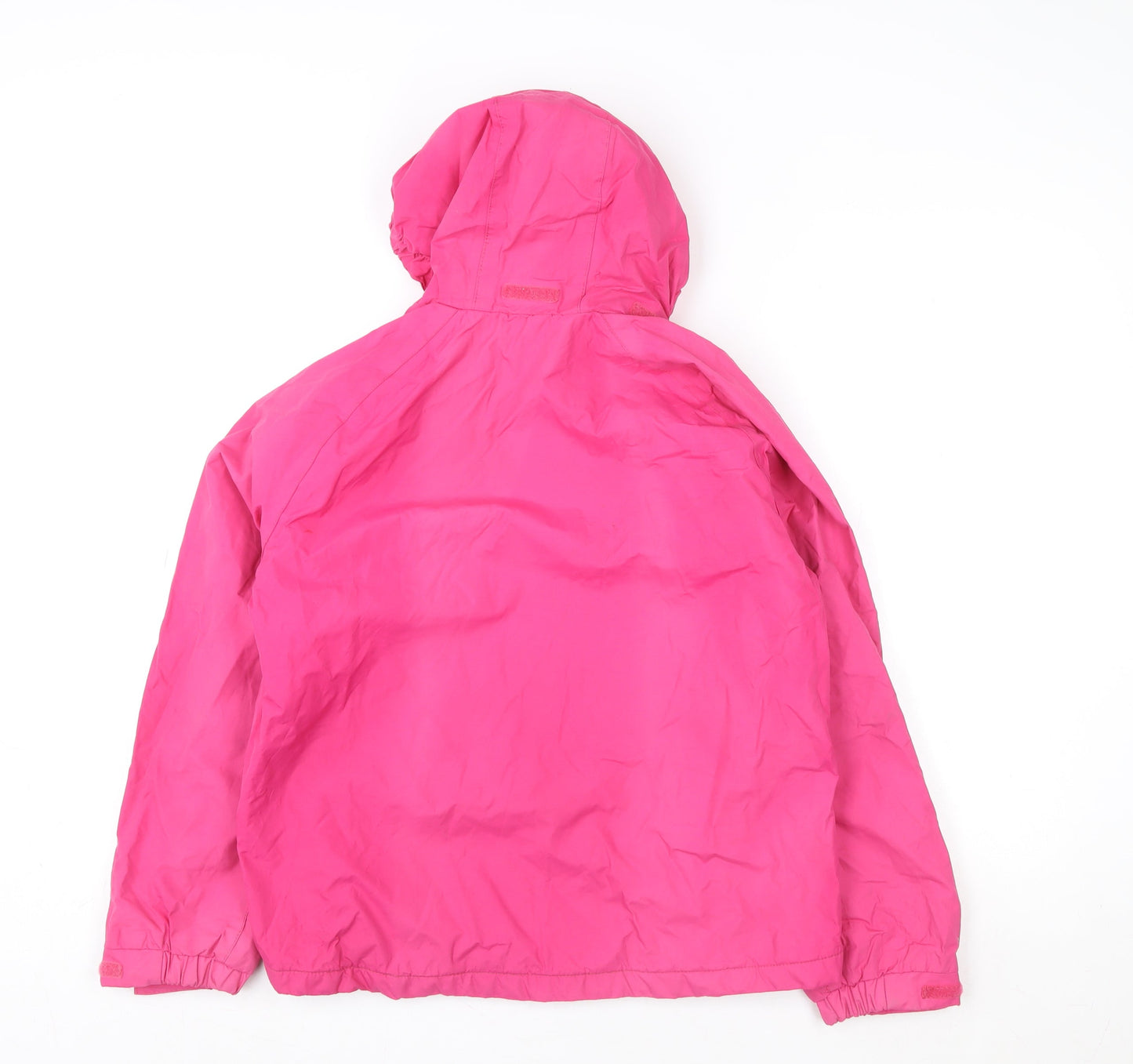 Regatta Teens Pink Waterproof Hooded Rain Jacket Size M
