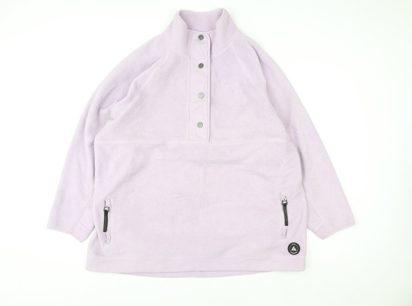 Next Women’s Purple Fleece Half Zip Jacket 2XL - Winter Casual
