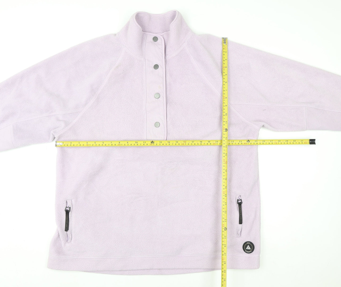 Next Women’s Purple Fleece Half Zip Jacket 2XL - Winter Casual