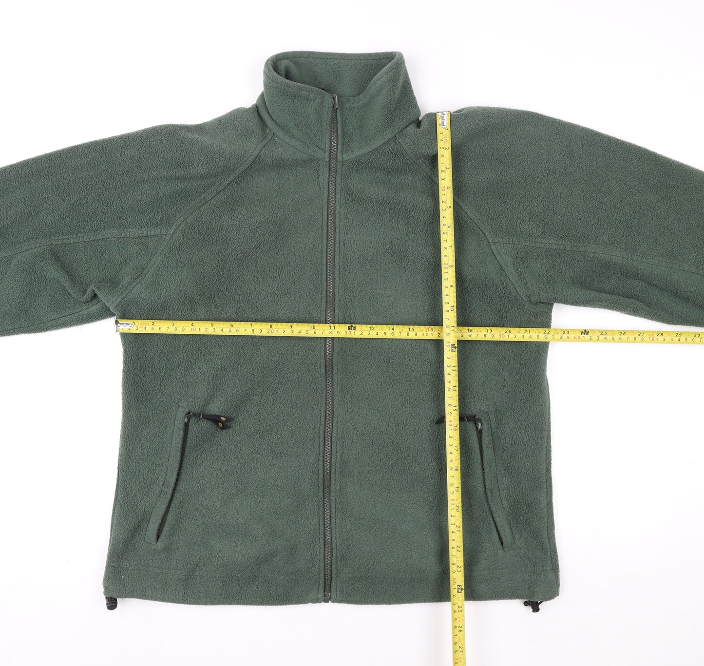 Regatta Men's Green Full Zip Fleece Jacket Size S Outdoor Sweatshirt