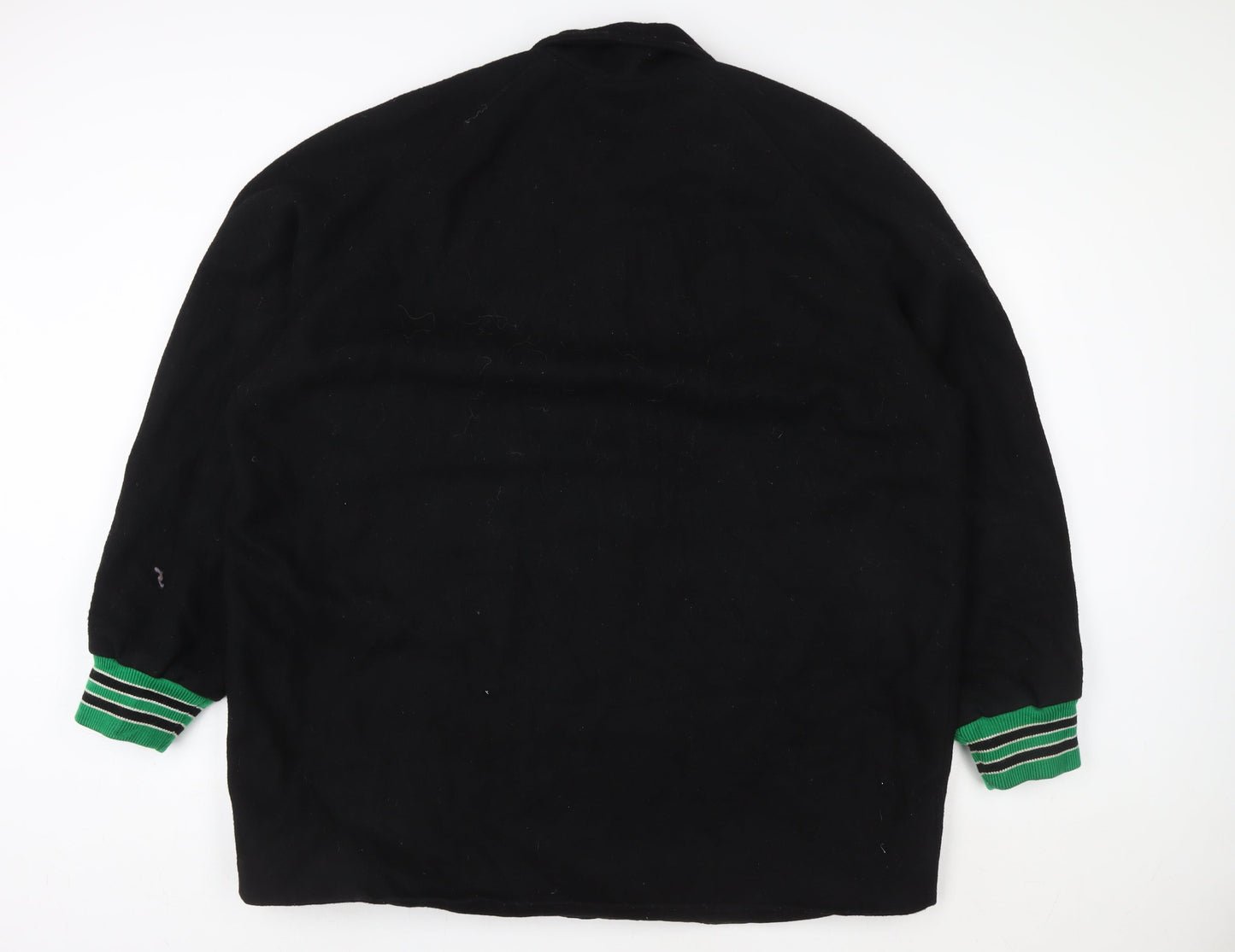 Powers Men's Black Wool Varsity Jacket 2XL College Style