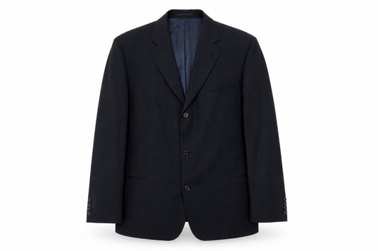 Hugo Boss Womens Black Wool Suit Jacket Size 28 Regular Fit