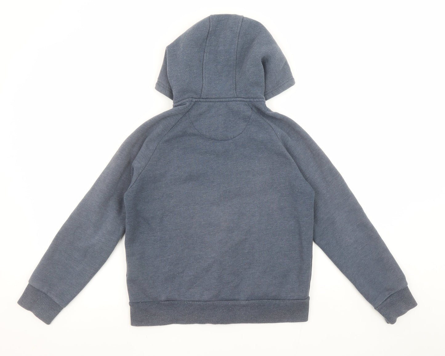 Weird Fish Boys Blue Full Zip Hoodie 11-12 Years Cotton Blend
