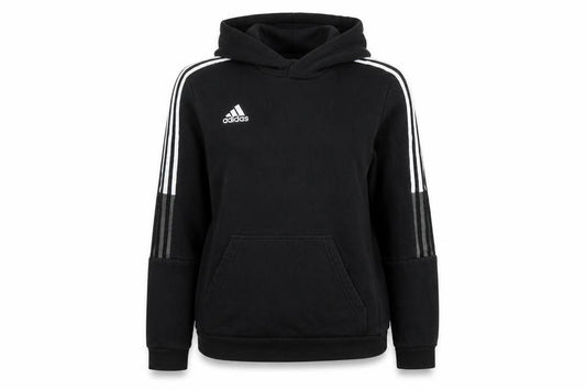 Adidas Women's Black Pullover Hoodie Medium Cotton Blend