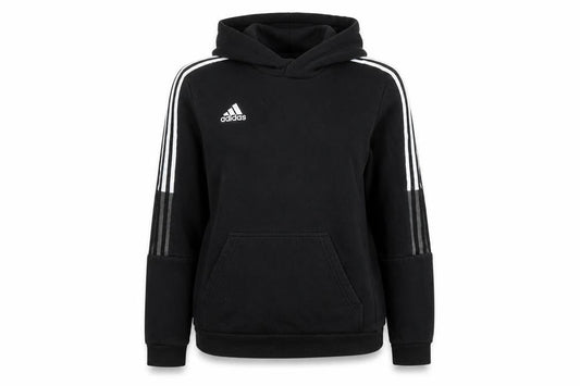 Adidas Women's Black Pullover Hoodie Medium Cotton Blend