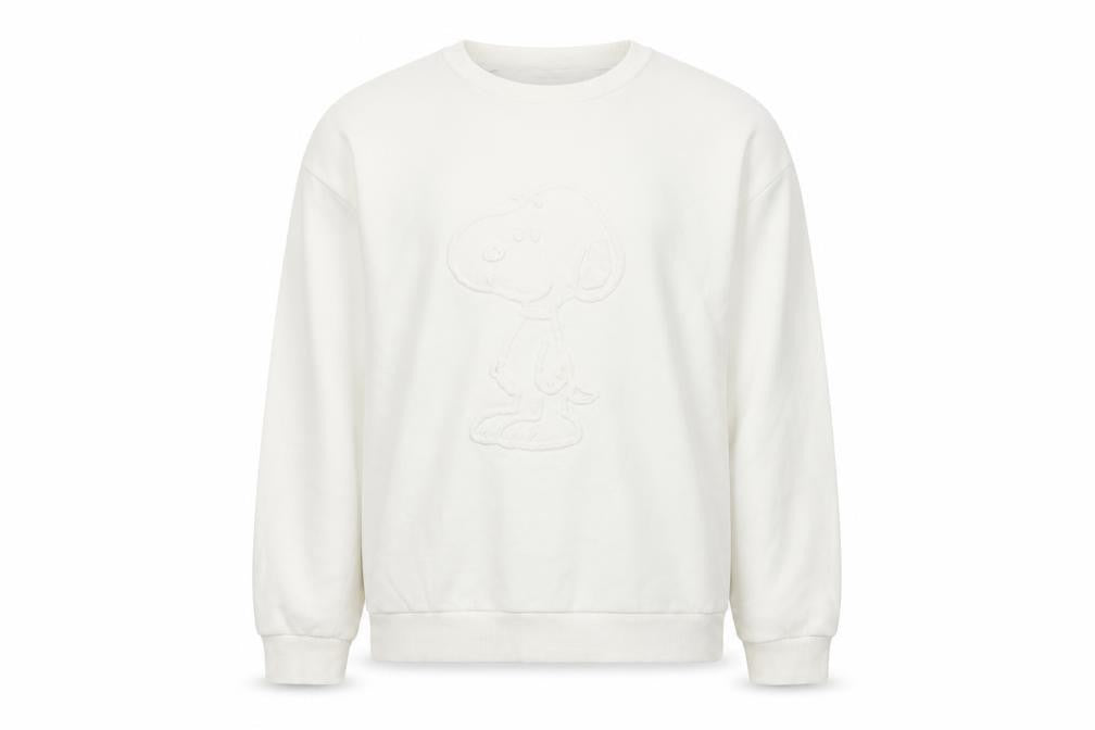 MNG Girls White Snoopy Peanuts Sweatshirt 12 Years Pullover Jumper