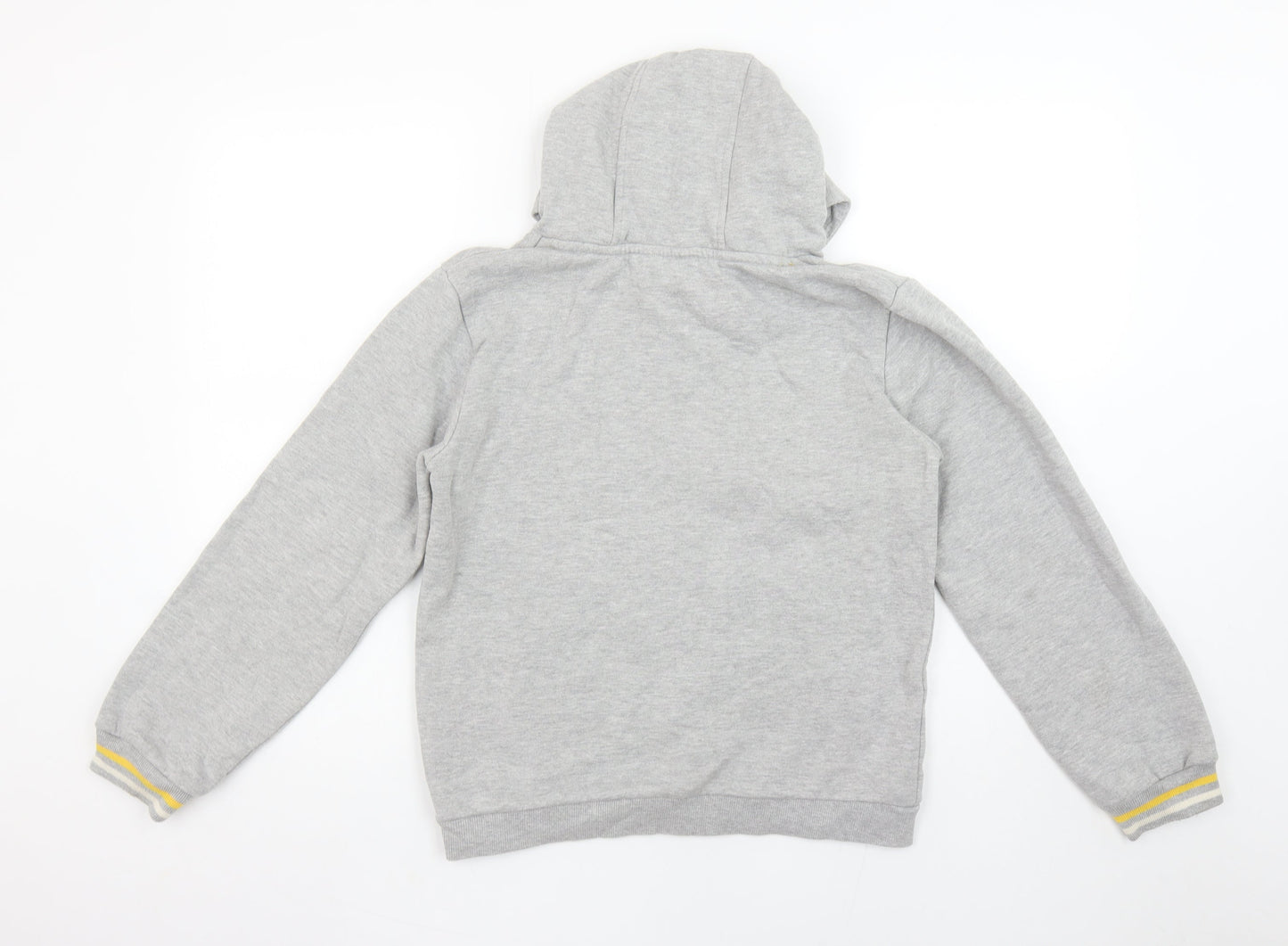 Mountain Warehouse Boys Grey Hoodie 13 Years Pullover Cotton Blend