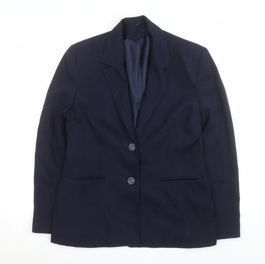 Dorothy Perkins Women’s Blue Size 12 Tailored Blazer Jacket