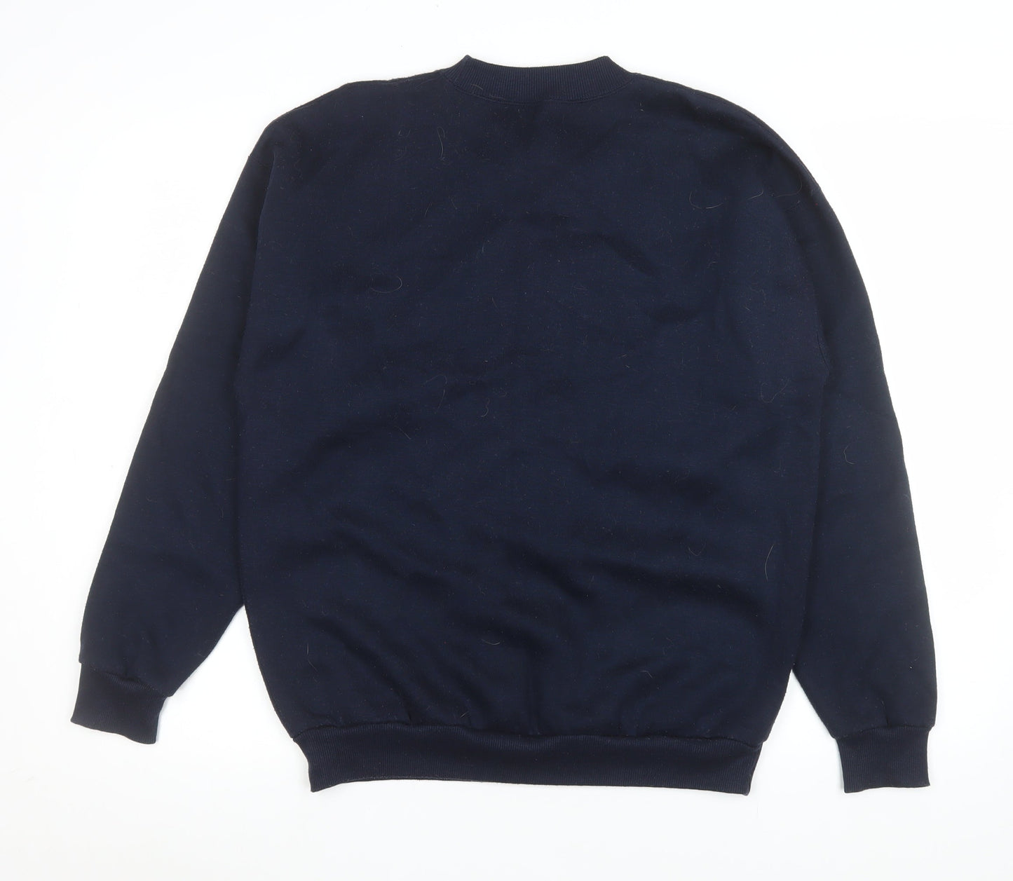 Mr. Kangaroo Men's Blue Embroidered Australia Melbourne Cotton Sweatshirt S