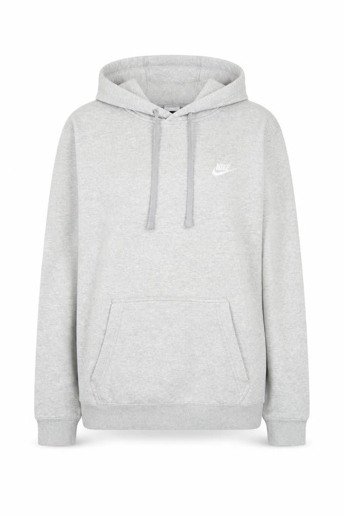 Nike Women’s Grey Small Pullover Hoodie with Logo