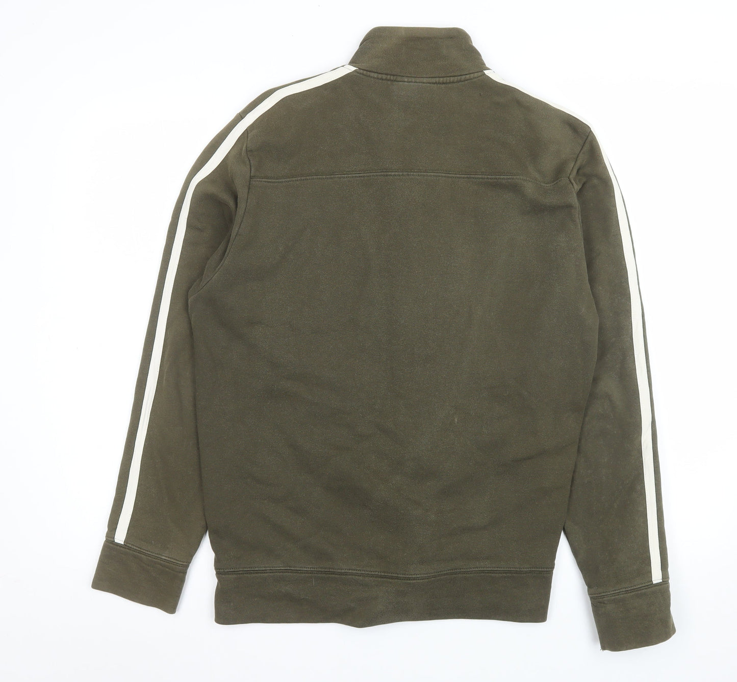 Burton Men's Green Cotton Full Zip Basic Jacket Size M
