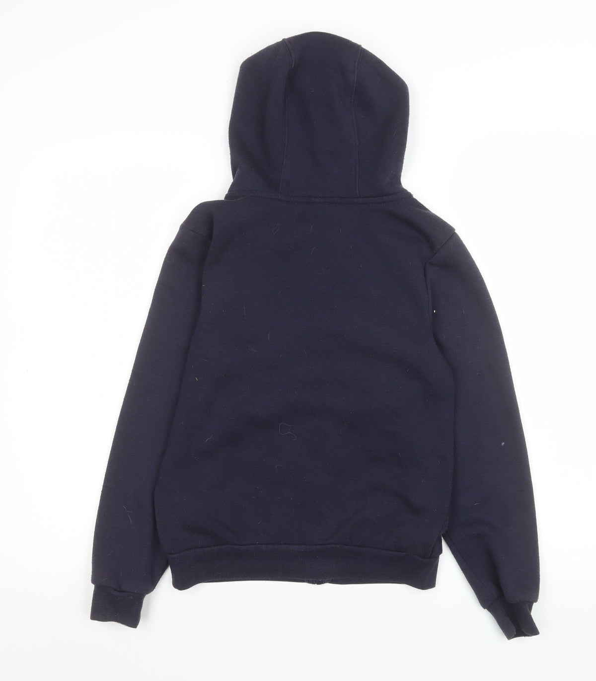 Slazenger Boys Navy Blue Hooded Zip-Up Fleece Jacket 11-12 Years