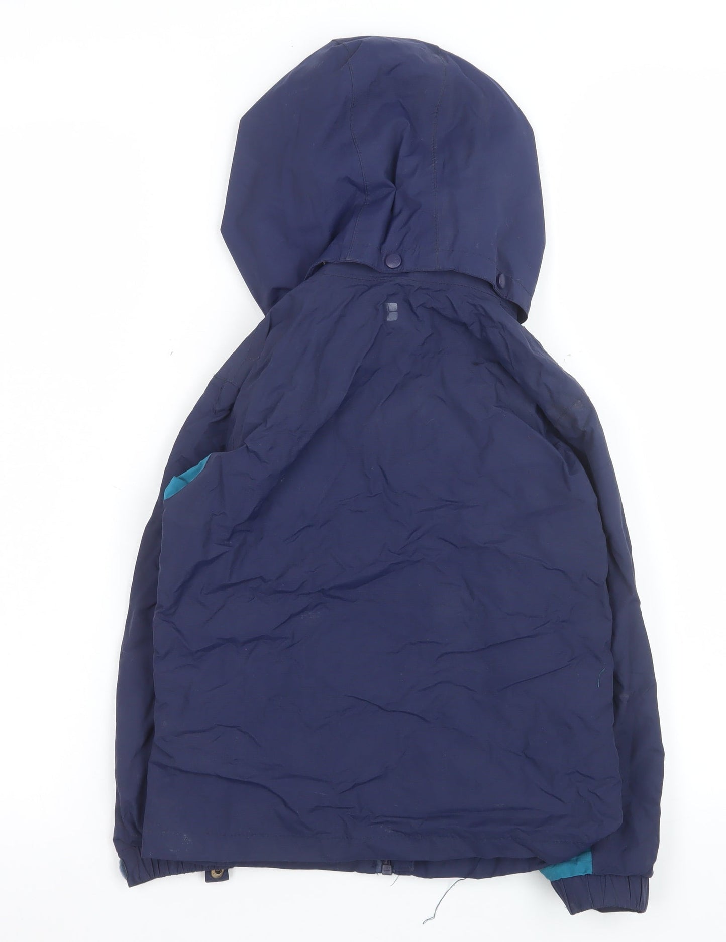 Mountain Warehouse Boys Blue Waterproof Hooded Parka Coat 5-6 Years