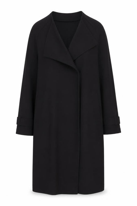 Divided Women Black Size 8 Shift Knee Length Workwear Dress