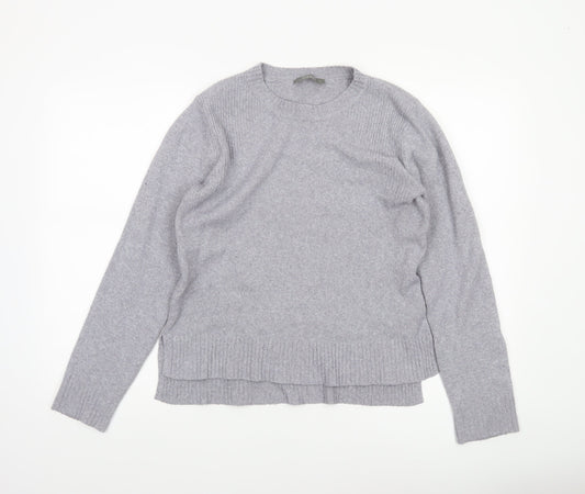 Oasis Women’s Grey Wool Blend Crew Neck Jumper Size S