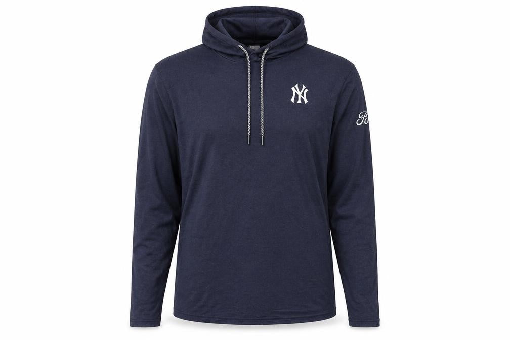New York Yankees Navy Women's XL Pullover Hoodie Long Sleeve