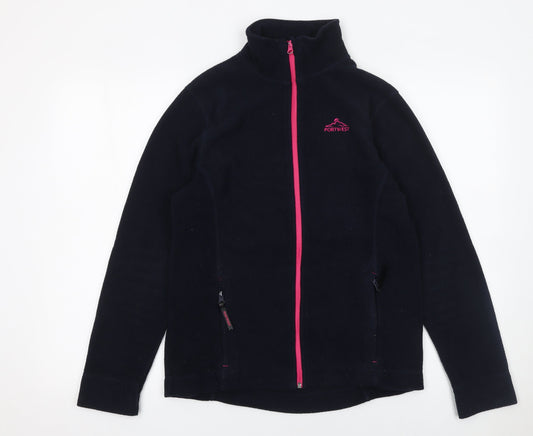 Portwest Womens Black Fleece Full Zip Jacket Size 12 Regular