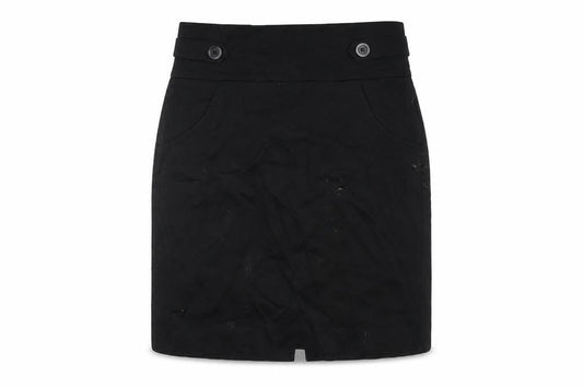BCBG Generation Women's Black Size 10 Pencil Skirt High Waist Stretch