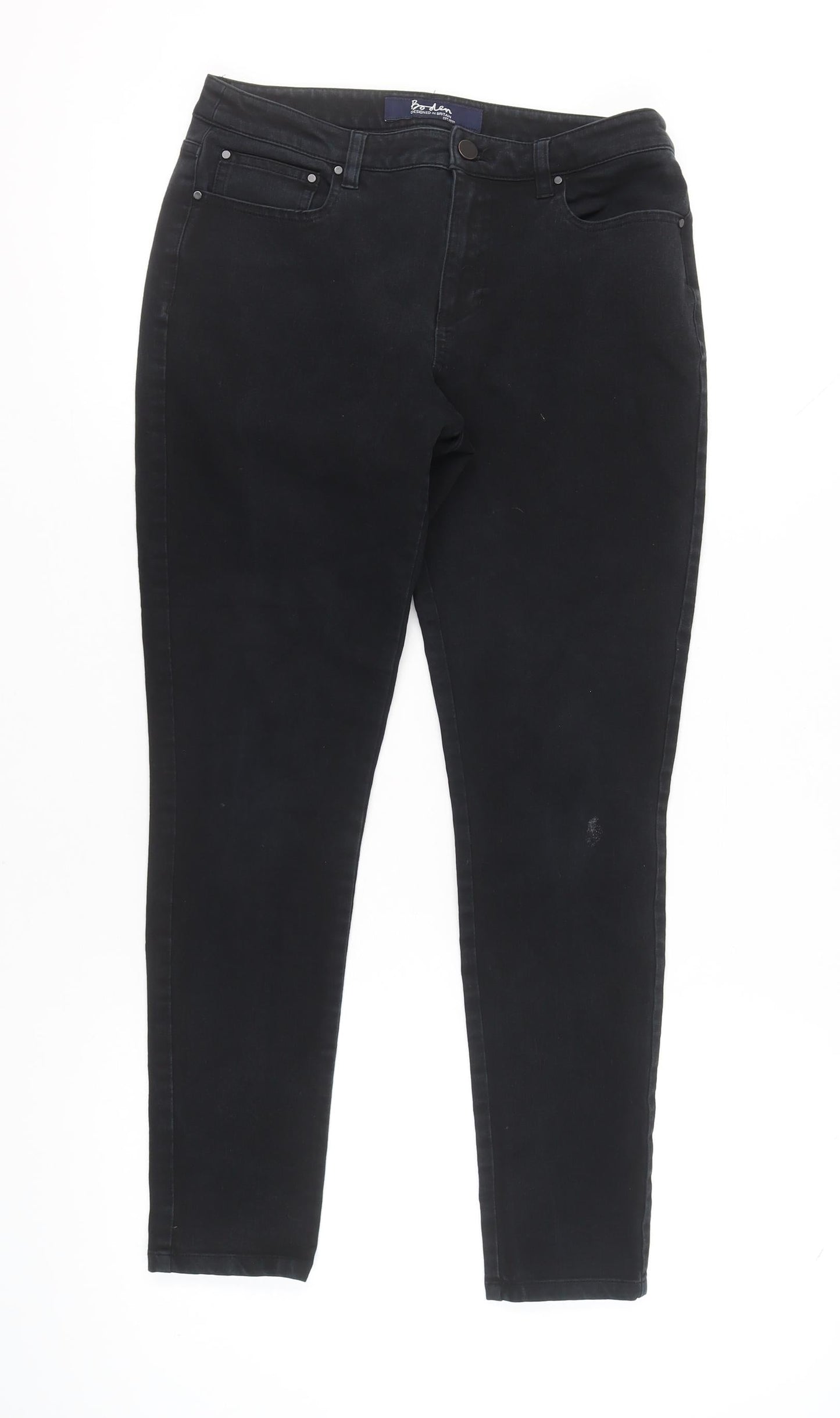 Boden Women Black Skinny Stretch Jeans Slim Fit Denim