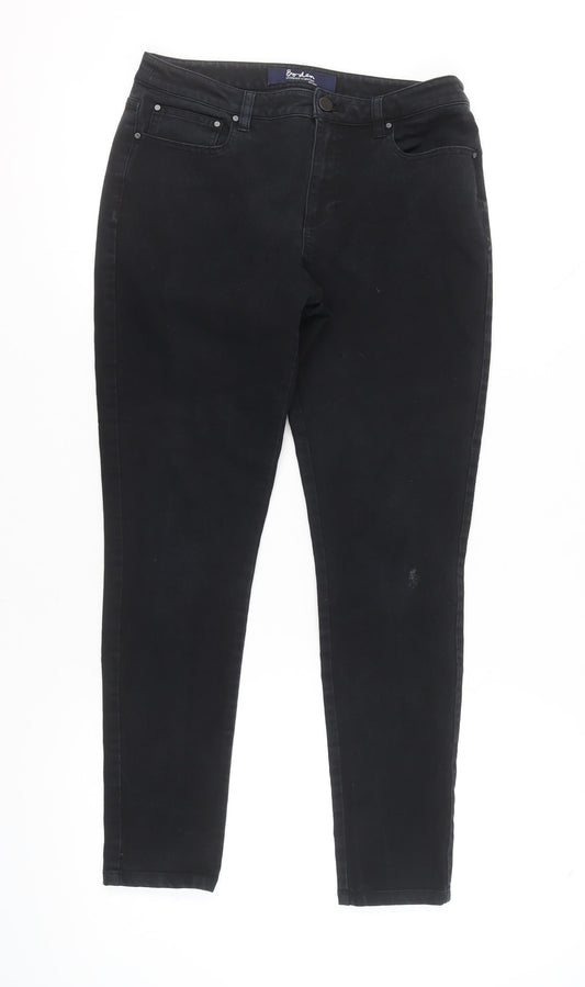 Boden Women Black Skinny Stretch Jeans Slim Fit Denim