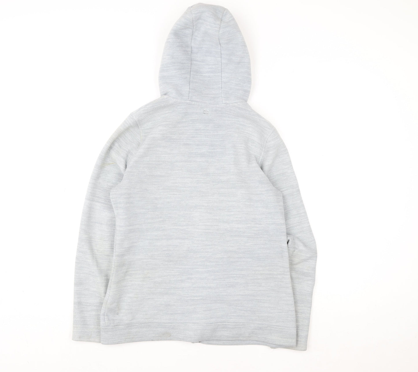 Mountain Warehouse Womens Grey Hooded Fleece Jacket Size 12