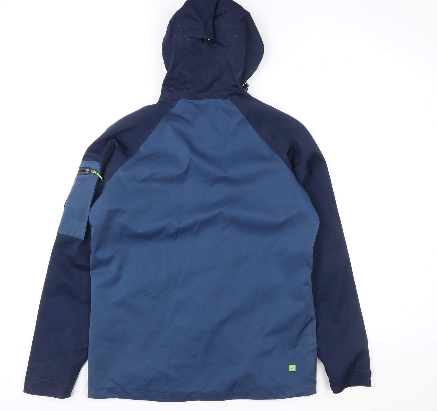 Whistler Mens Blue Softshell Hooded Jacket Size S Windproof Waterproof