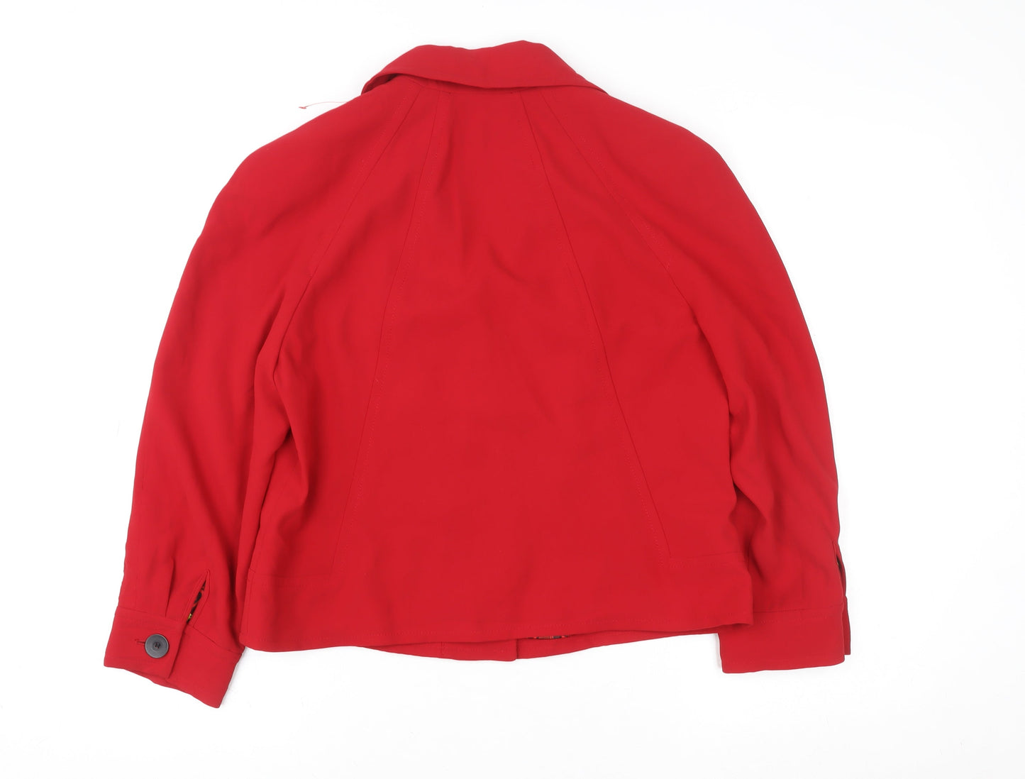 Jones New York Suit Red Women's Size 10 Single-Breasted Blazer