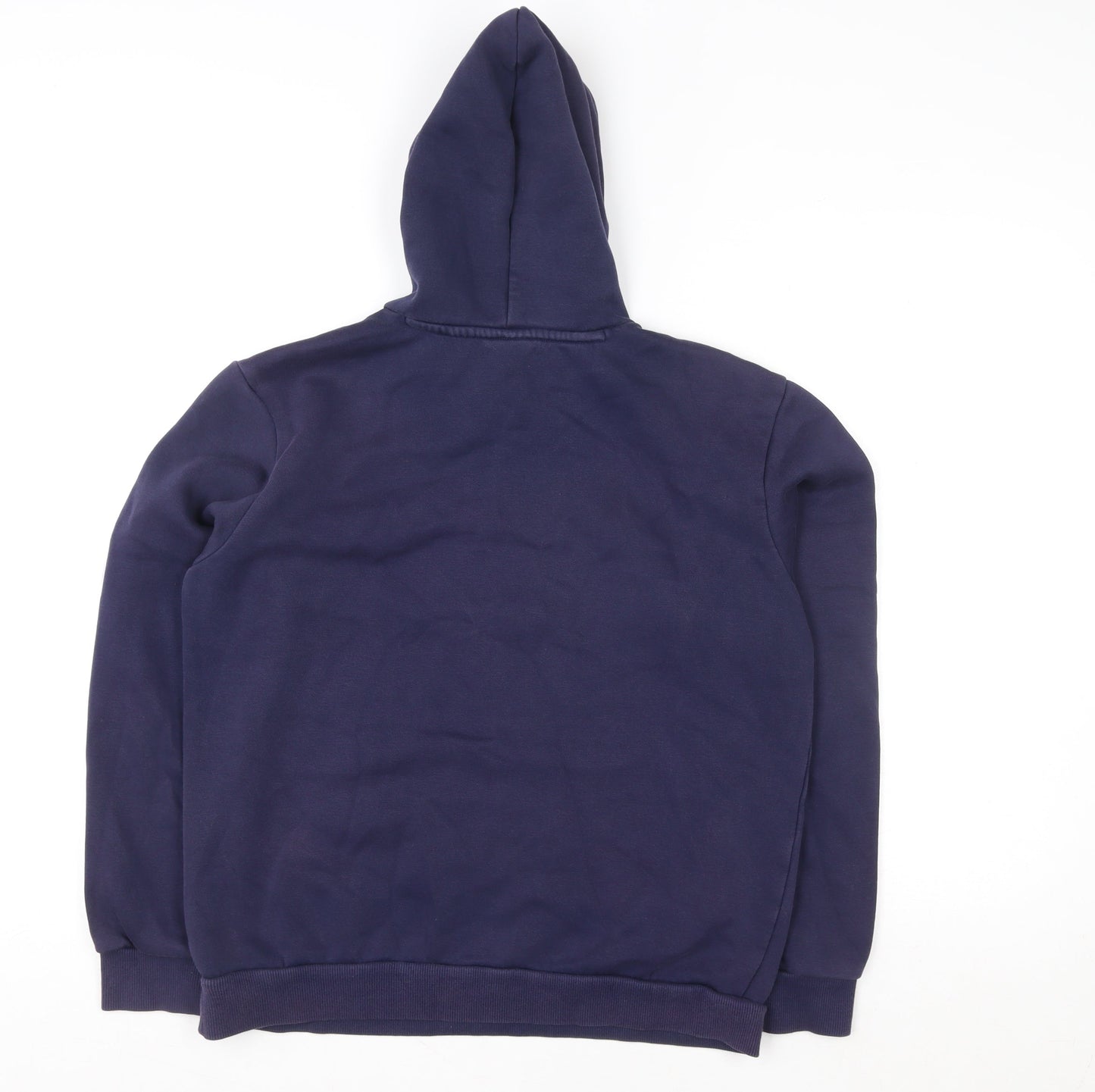 Puma Womens Navy Blue Pullover Hoodie Small Hooded Sweatshirt