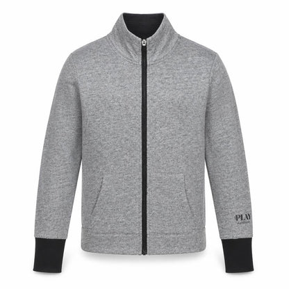 ONLY Mens PLAY Grey Basic Full Zip Lightweight Sports Jacket Size S