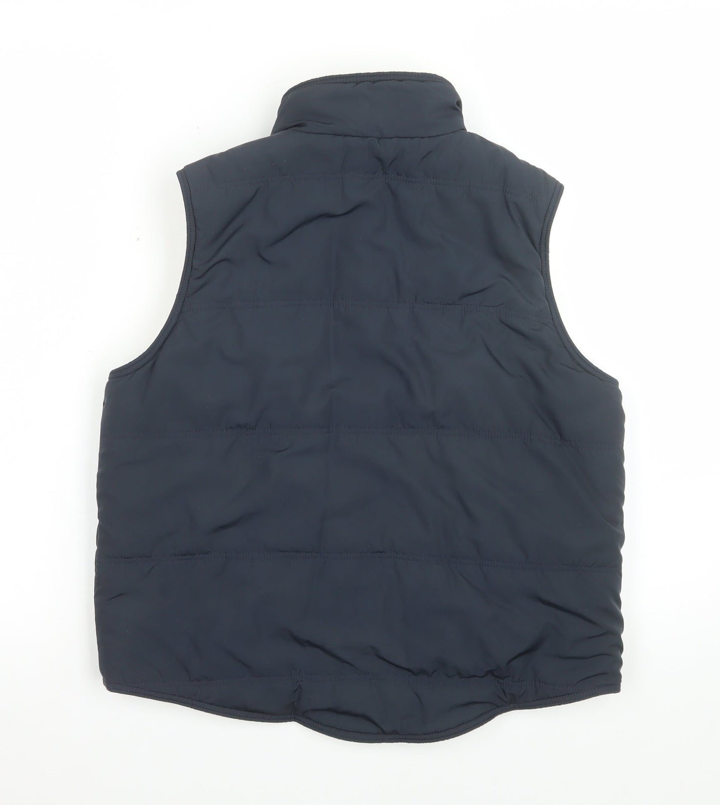 Marks and Spencer Women's Blue Size 8 Sleeveless Bodywarmer Waistcoat