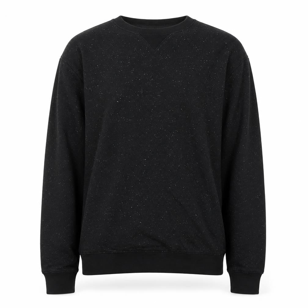 H&M Men's Black Regular Fit Crew Neck Sweatshirt Size M