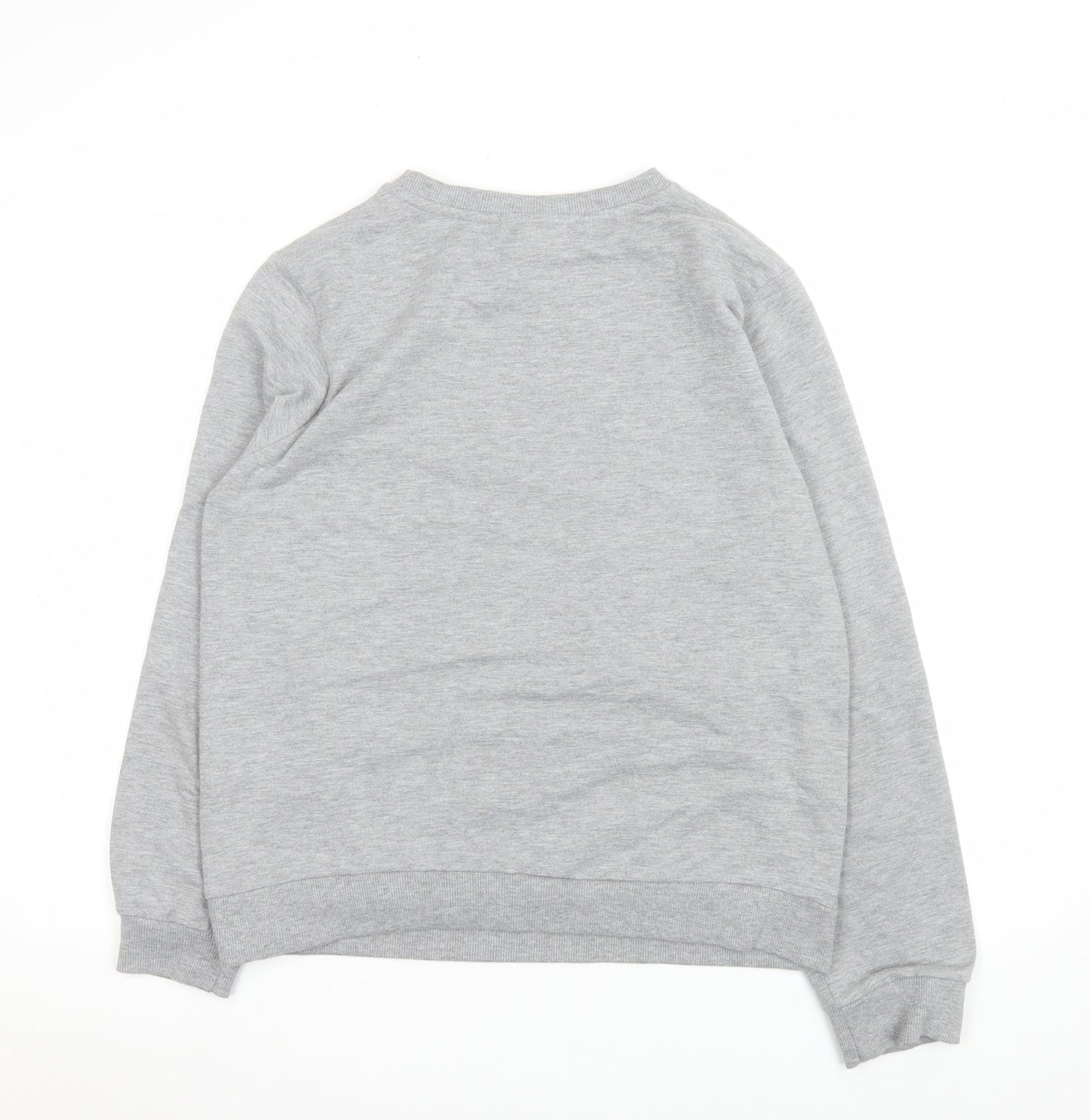 Disney Women’s Grey Eeyore Long Sleeve Crew Neck T-Shirt S