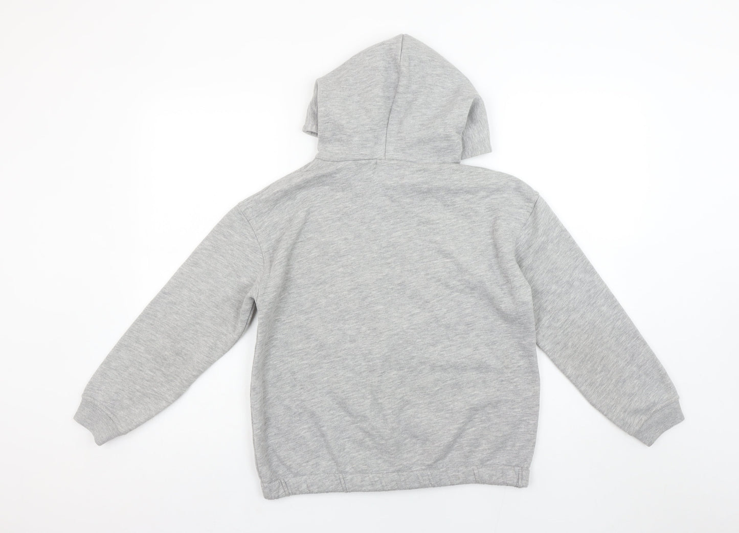 Zara Girls Grey California Pullover Hoodie 11-12 Years Regular Fit