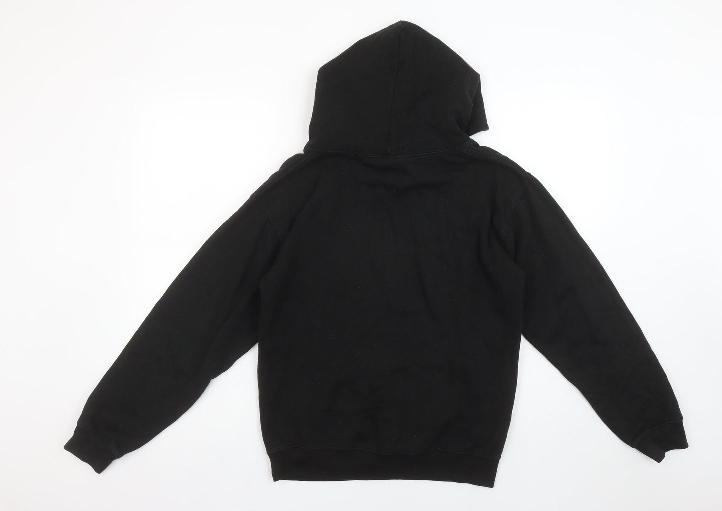 Club Classic Boys Black Pullover Hoodie 12-13 YXL Eat Sleep Football Repeat Print